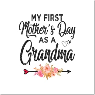 My first mothers day as a grandma Posters and Art